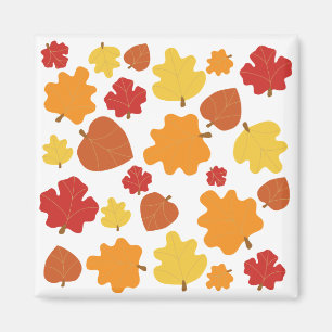 Hösten Blad Magnet