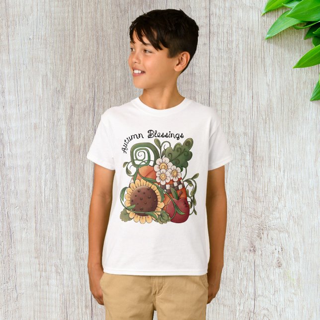 Hösten Blessings Fall Harvest T Shirt (Skapare uppladdad)