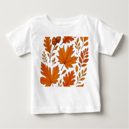 Hösten Botaniskt - Vintage Höst löv T Shirt