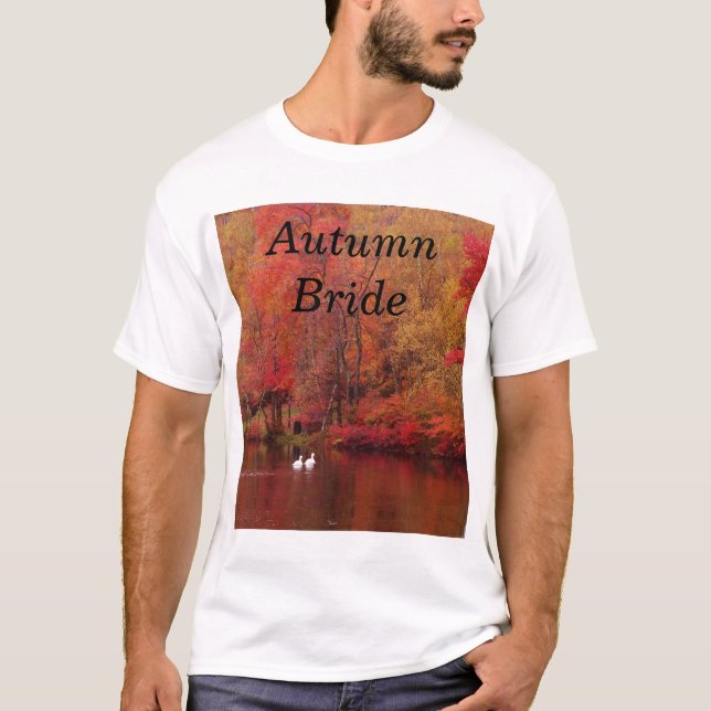 Hösten Bride Tee Shirt (Framsida)