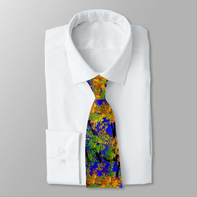 "Hösten Brilliance" Neck Tie Slips (Bunden)