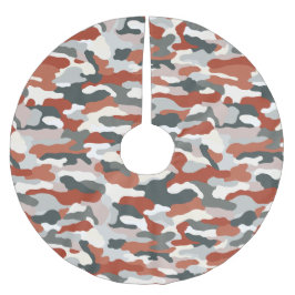 Hösten Camouflage Julgransmatta Borstad Polyester