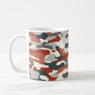 Hösten Camouflage Kaffemugg
