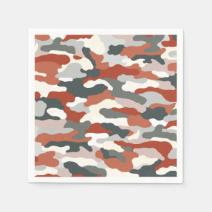 Hösten Camouflage Pappersservett