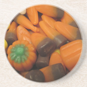 Hösten Candy corn Underlägg Sandsten