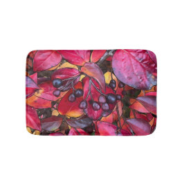 Hösten Chokecherries - Small Bath Mat Badrumsmatta