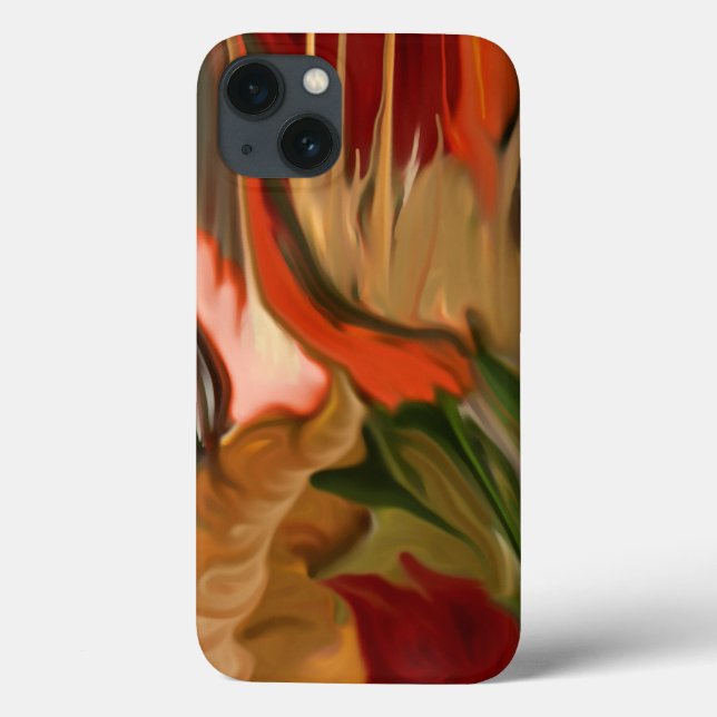 Hösten Cornucopia Abstrakt Art (Baksida)