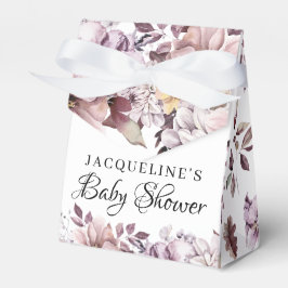 Hösten Elegant Lila blommor Foliage Presentaskar