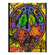 Hösten Equinox / Mabon / Alban Elged / Awen art