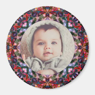 Hösten Fall Baby Grandparent's Gift Photo Ram Magnet