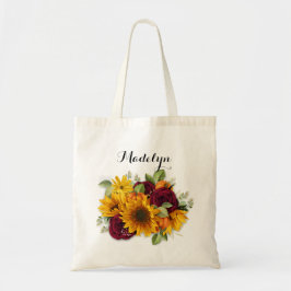 Hösten Fall Foliage Bridesmaid Bags Tygkasse