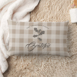 Hösten Fall Gratitude Foliage Taupe Play Lumbarkudde