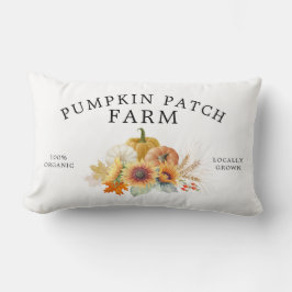 Hösten Fall Pumpkin Patch Farm Farmhouse Lumbarkudde