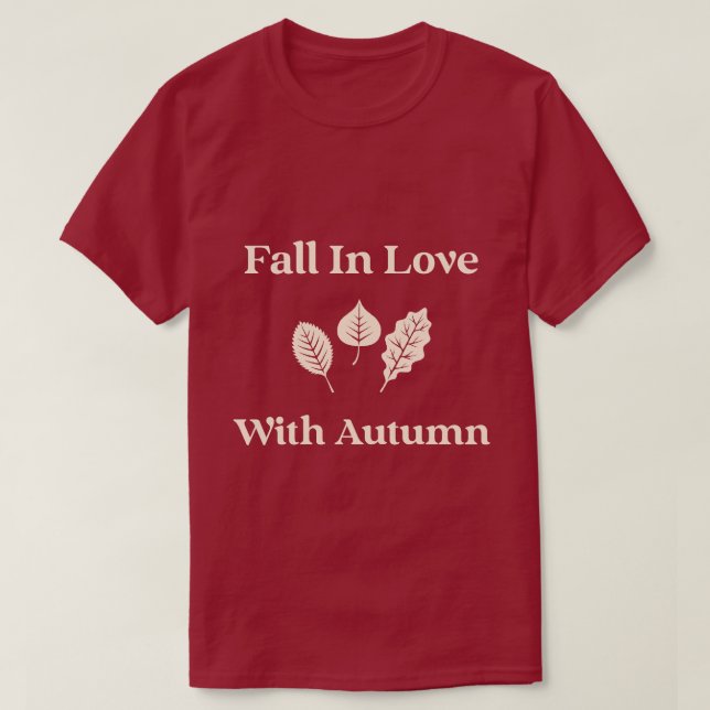 Hösten Fall T Shirt (Design framsida)