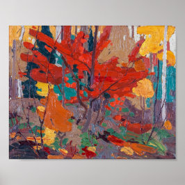 Hösten Fall | Tom Thompson | Poster