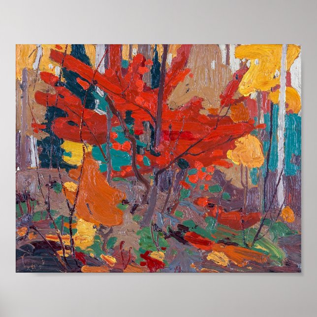 Hösten Fall | Tom Thompson | Poster (Framsidan)