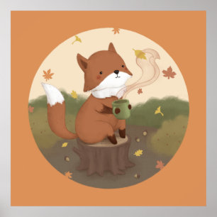 Hösten fantastisk: Fox Poster