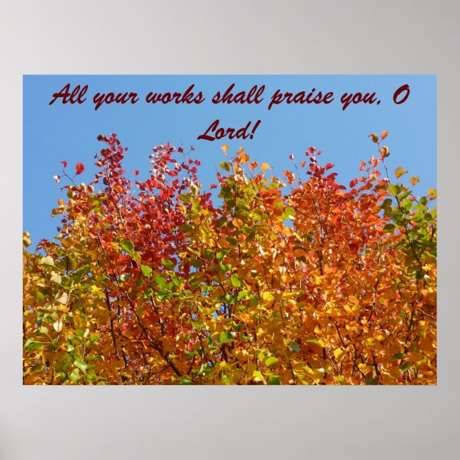 Hösten färg 4 poster (Framsidan)