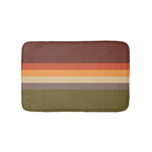 Hösten Färg - Gulten Red Orange Tan Grönt Brown Badrumsmatta