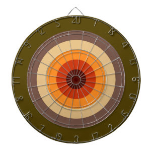Hösten Färg - Gulten Red Orange Tan Grönt Brown Piltavla