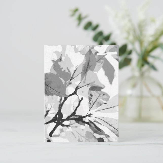 Hösten färg, löv 2 helg vykort (Stående Fram)