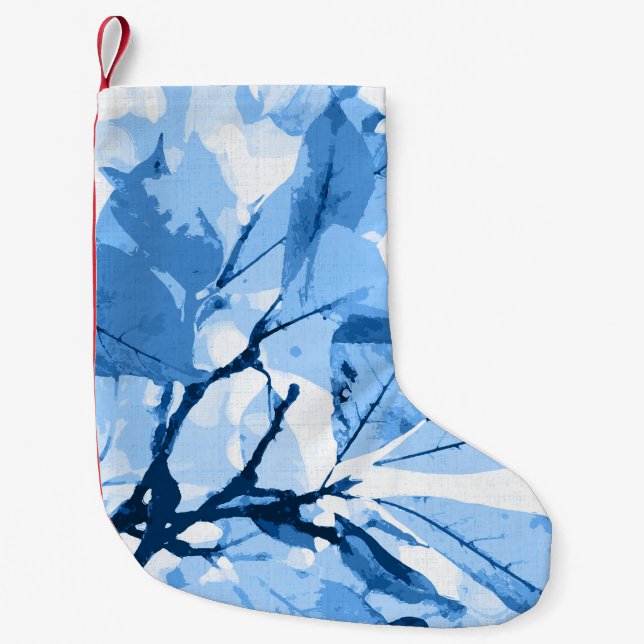 Hösten färg, löv 4 liten julstrumpa (Framsidan)