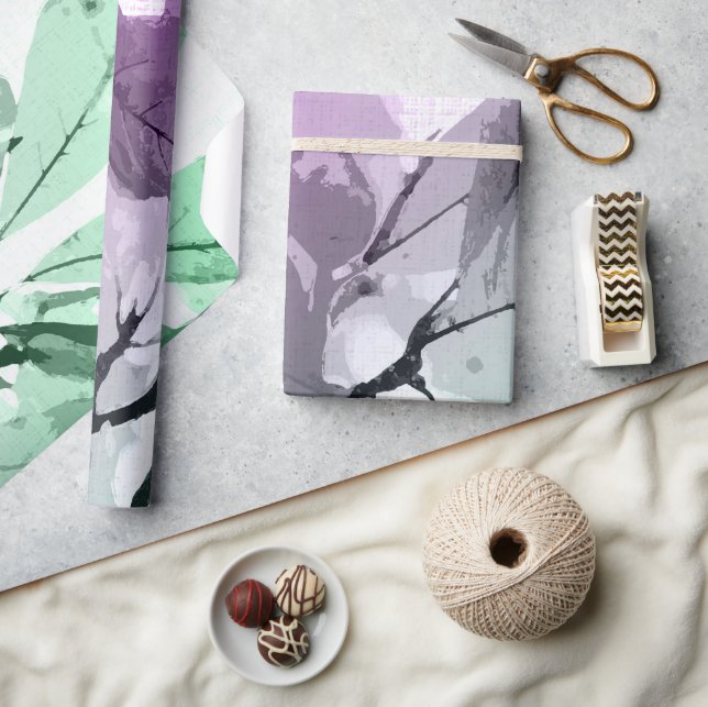 Hösten färg, löv 5 presentpapper (Hantverk)