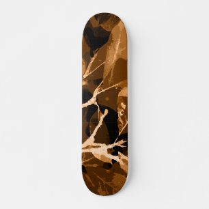 Hösten färg, löv 6 mini skateboard bräda 18,5 cm
