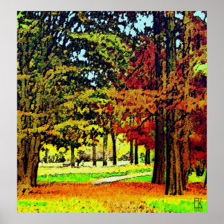 Hösten Färg Poster
