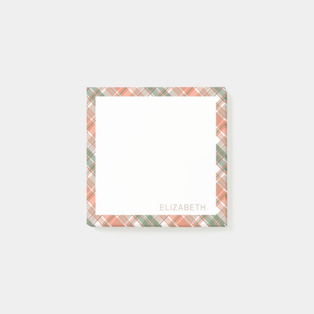 Hösten Färgad Play Post-it Block (Framsida)