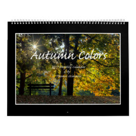 Hösten färgar kalender 2017 av Thomas Minutolo