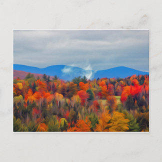 Hösten Färger Vykort