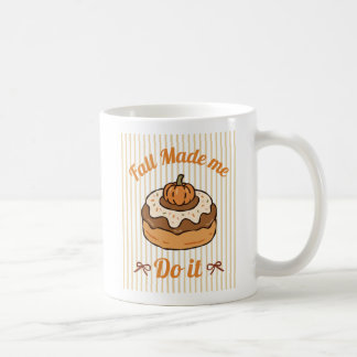 Hösten Fick Mig Att Göra Det Roligt Höst Kaffemugg