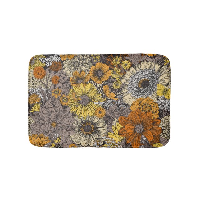 Hösten Flora & fauna: 70 sekunder Retro Badrumsmatta (Framsidan)