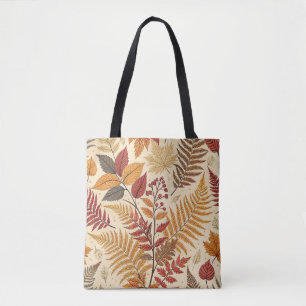 Hösten Foliage and Berries - Warm Earthy Tones Tygkasse