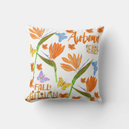 Hösten för paradisets fåglar kudde