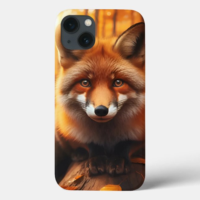 Hösten Fox i Aesthetic & Cute Forest Charm (Baksida)