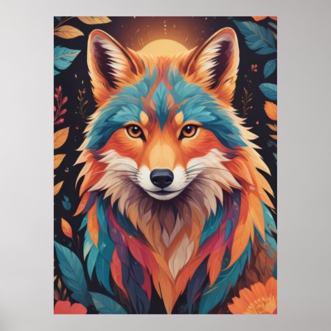 Hösten Fox Poster (Framsidan)