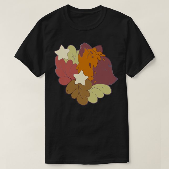 Hösten Fox T Shirt (Design framsida)
