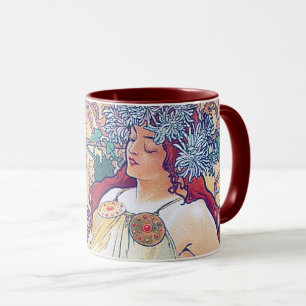 Hösten (fyra säsonger), Alphonse Mucha Mugg