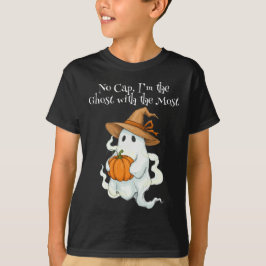 Hösten Ghost med Pumpkin T Shirt