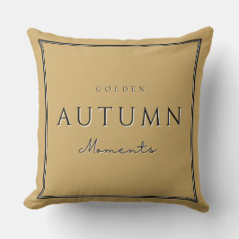 Hösten Golden Moments Pillow-Mysigt Fall Home Kudde