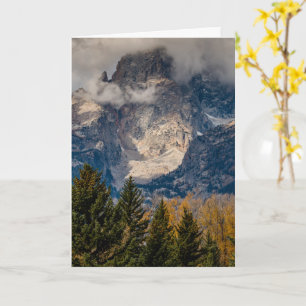 Hösten Grand Tetons Kort