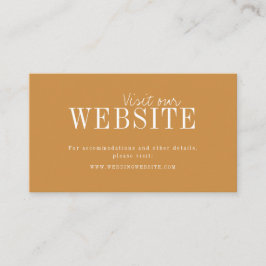 Hösten guld, modern typografi webbplats Infoga kor Placeringskort