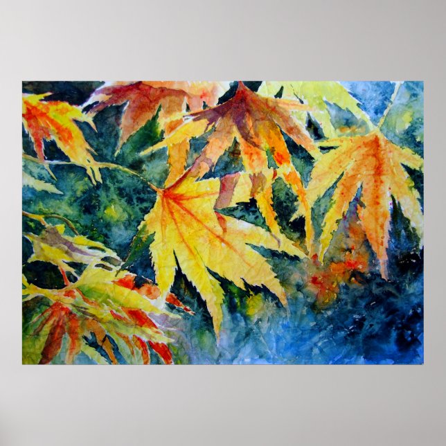 Hösten Guld Poster (Framsidan)