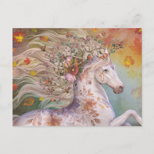 Hösten Guld vykort (Framsida)