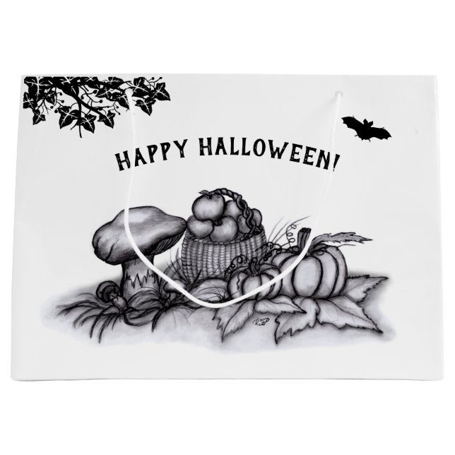Hösten, Happy halloween! (Framsidan)
