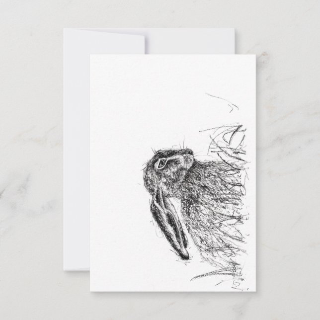 Hösten Hare Inbjudningar (Framsida)