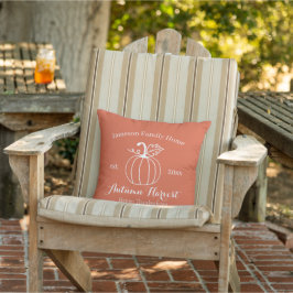 Hösten Harvest Pumpkin Family Thanksgiving Decor Kudde