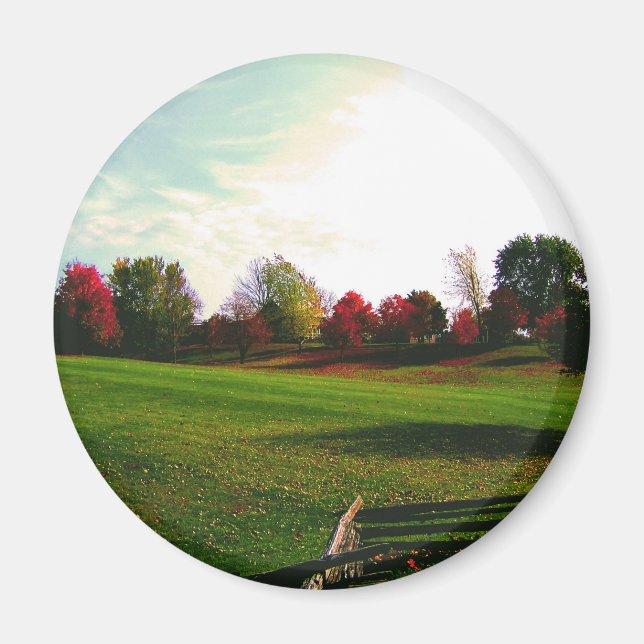 Hösten Himlar - Magnet (Framsidan)